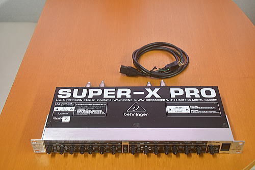 ベリンガー　チャンネルデバイダー　SUPER-XPRO CX3400　中古品、他1品